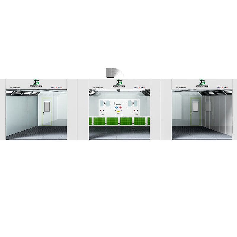 Direct Selling Polish Booths for Sale Automatic Spray Booth Unit Cabin Polish Booth for Car
